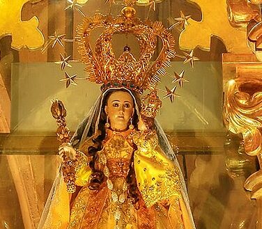 Virgen de "El Cisne" en Beaucaire